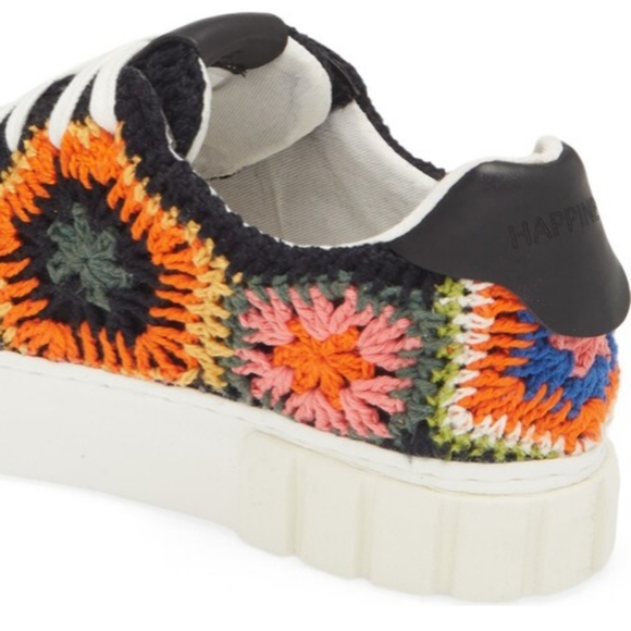 Farm Rio Artisanal Crochet Platform Sneaker - Picture 5 of 9